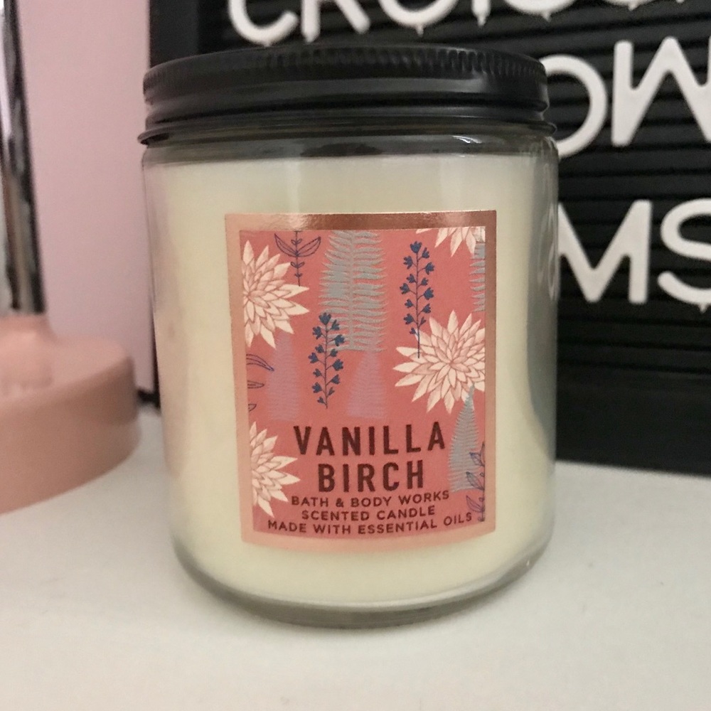 Vanilla Birch Bath & Body Works Candle